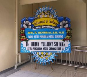 karangan bunga pelantikan semarang