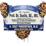bunga papan printing, lebih ramah lingungan, lebih elegan, lebih menawan hanya ada di Raja Florist Raja nya Toko Bunga di Semarang