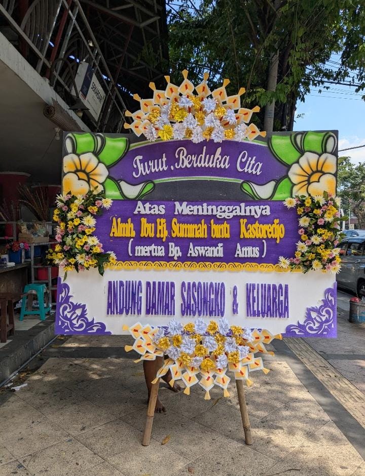karangan bunga papan duka cita semarang