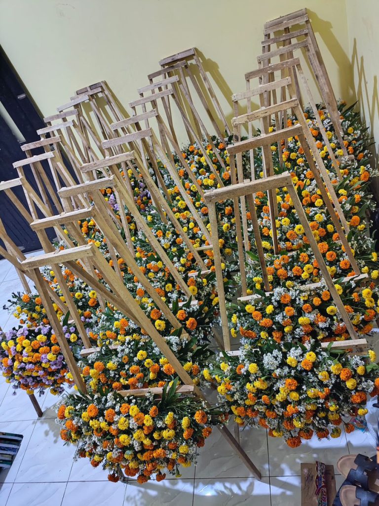 keadaab produksi toko bunga raja florist semarang