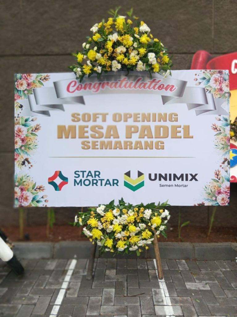 bunga papan printing mewah elegan dari raja florist semarang. pengiriman 24 jam. toko bunga semarang terbaik